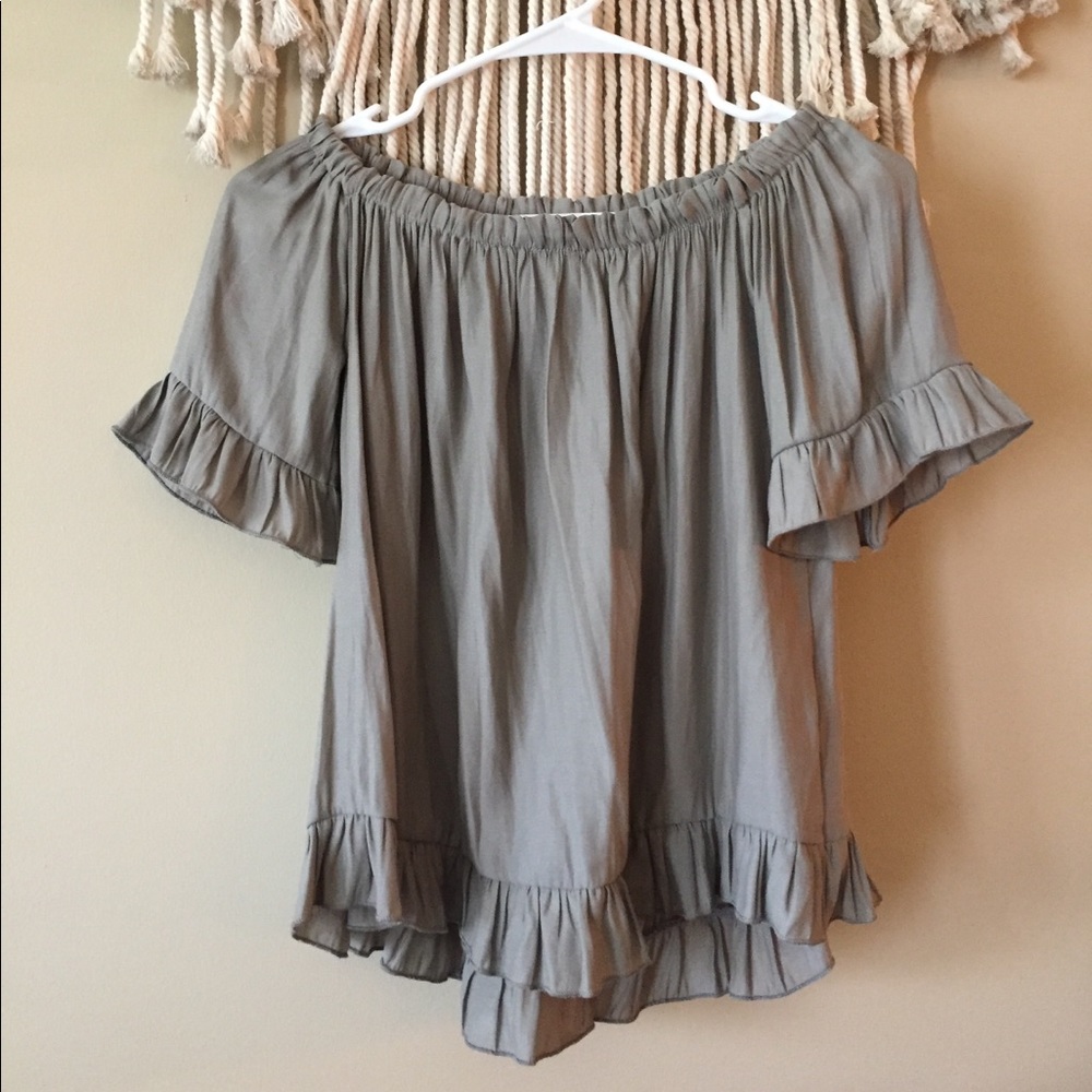 Off the shoulder top